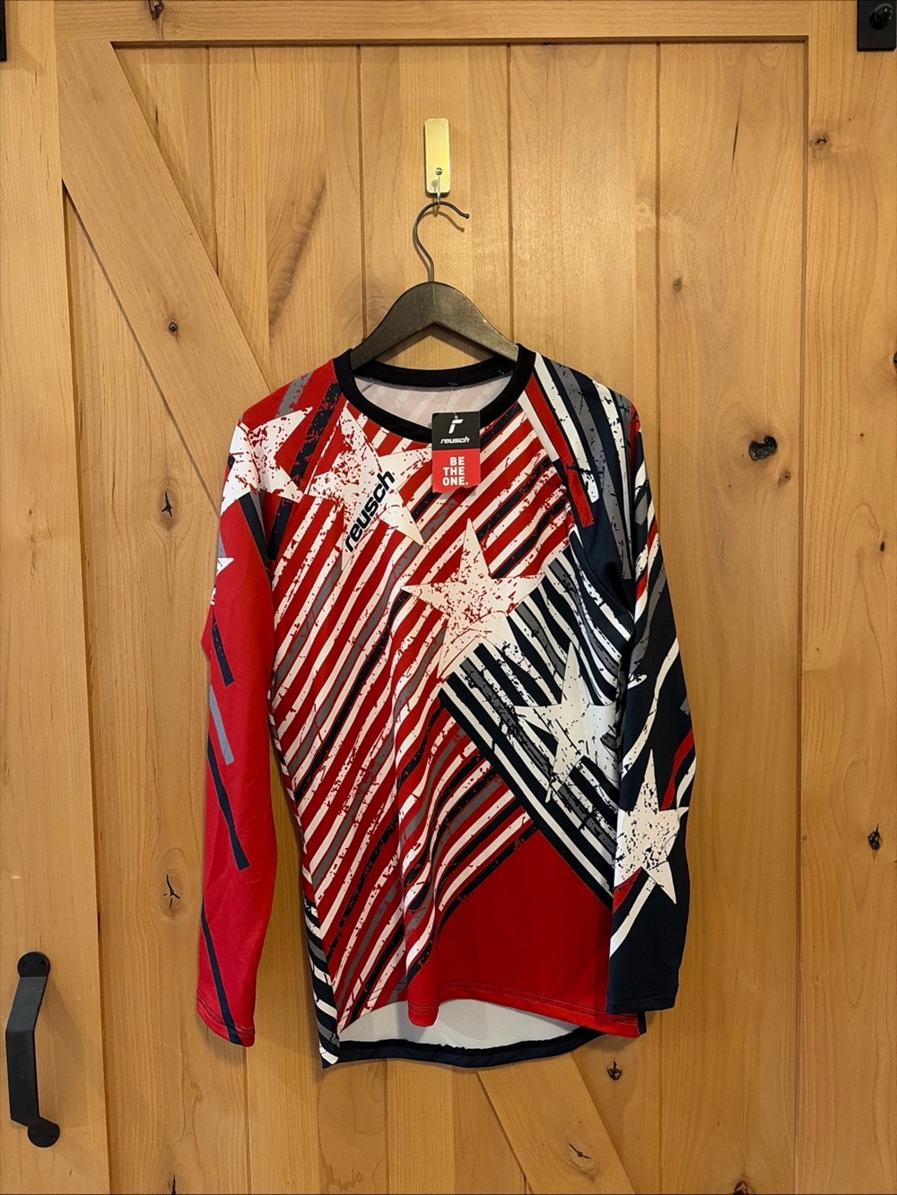 Reusch Patriot II Profit Long Sleeve Goalkeeper Soccer Jersey NWT Adult L USA